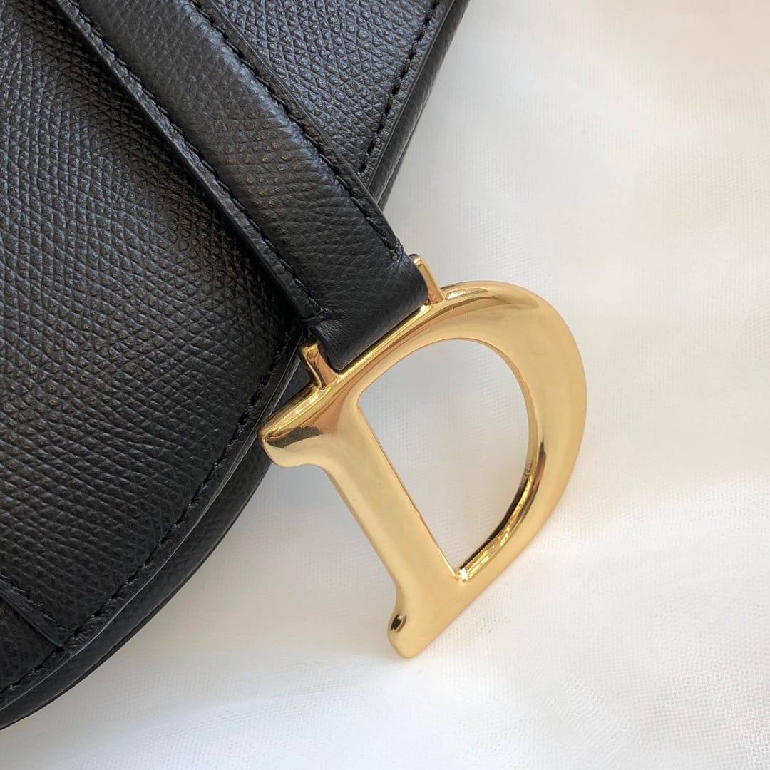D Saddle Bag Black
