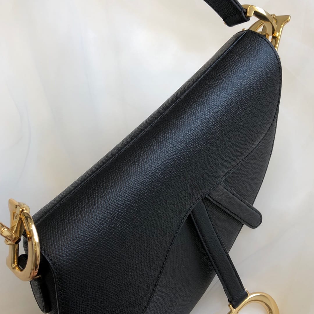 D Saddle Bag Black