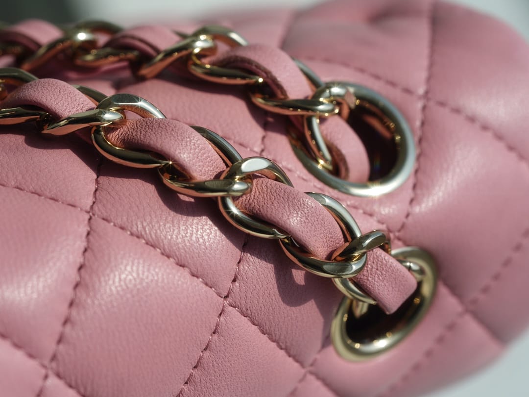 CC Classic Flap Bag Pink