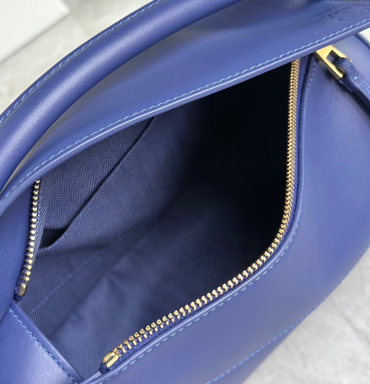 Puzzle Bag Navy Blue Monochrome