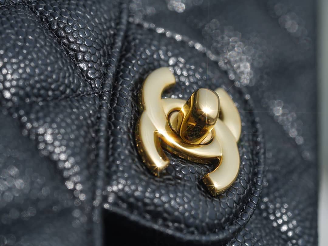 CC Classic Flap Bag Black