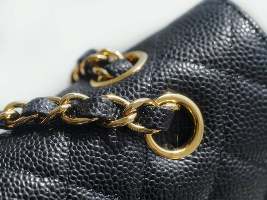 CC Classic Flap Bag Black