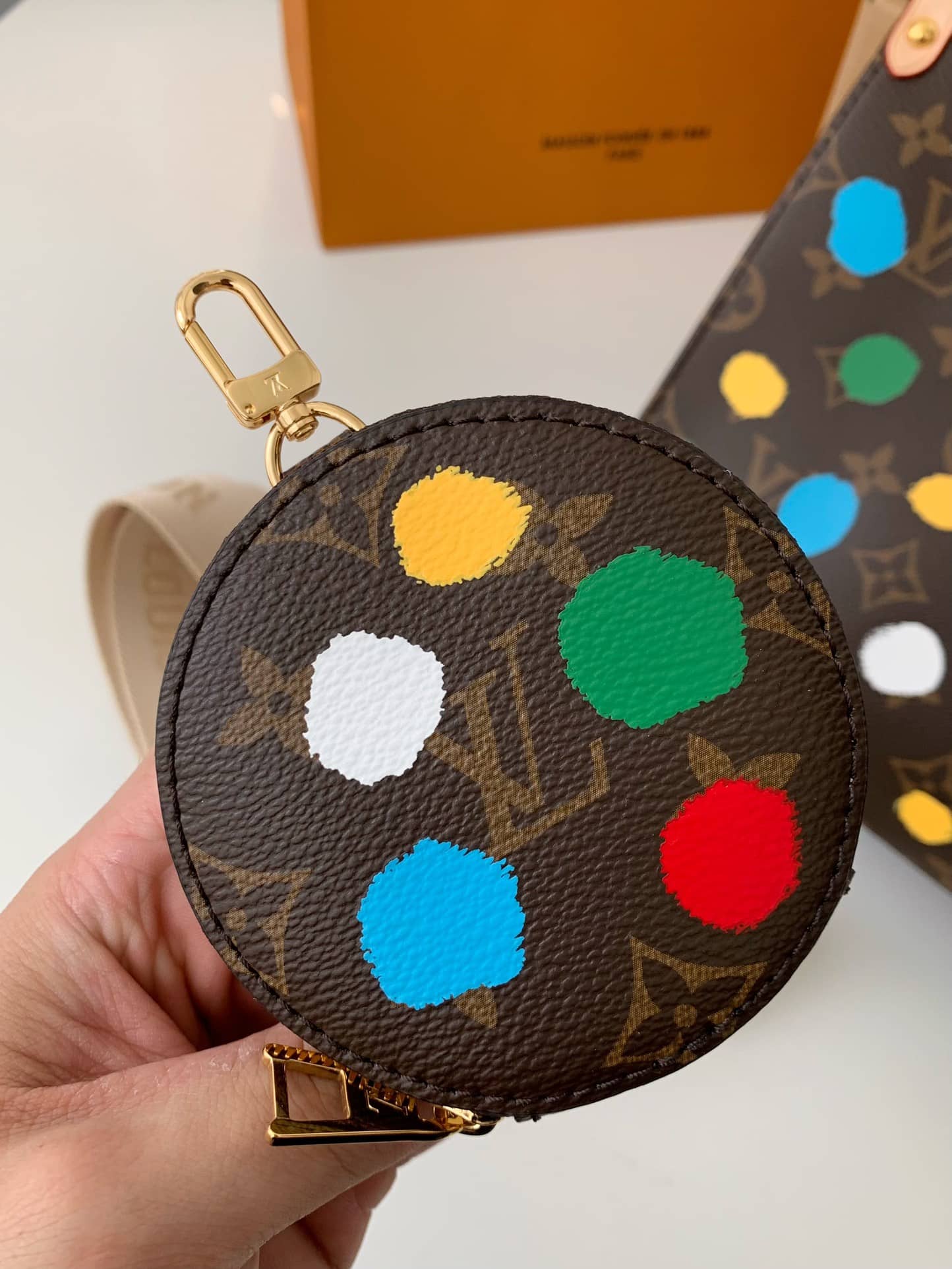 LV x YAYOI KUSAMA OnTheGo PM Painted Dots