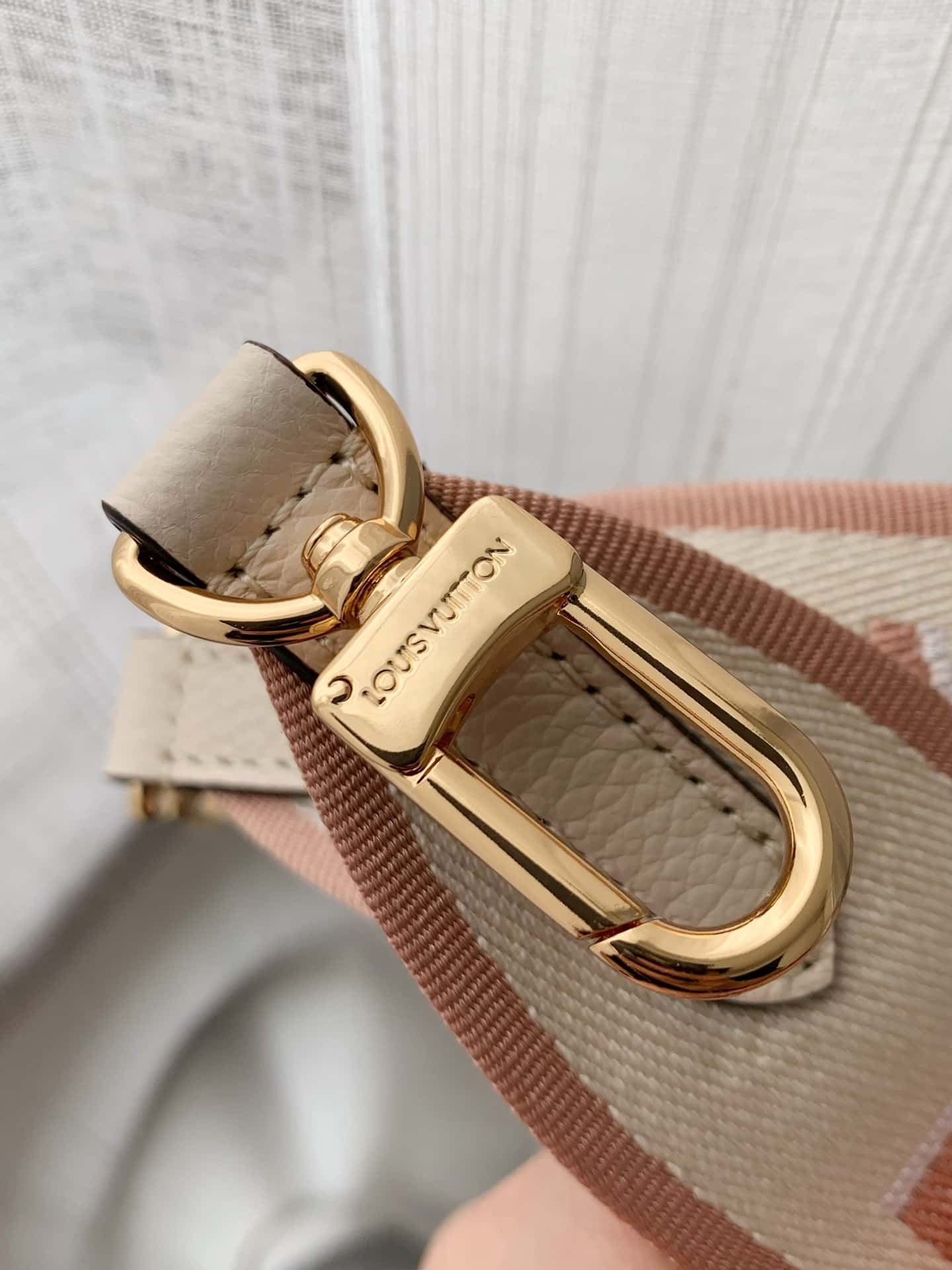 LV Diane Satchel Crème Beige