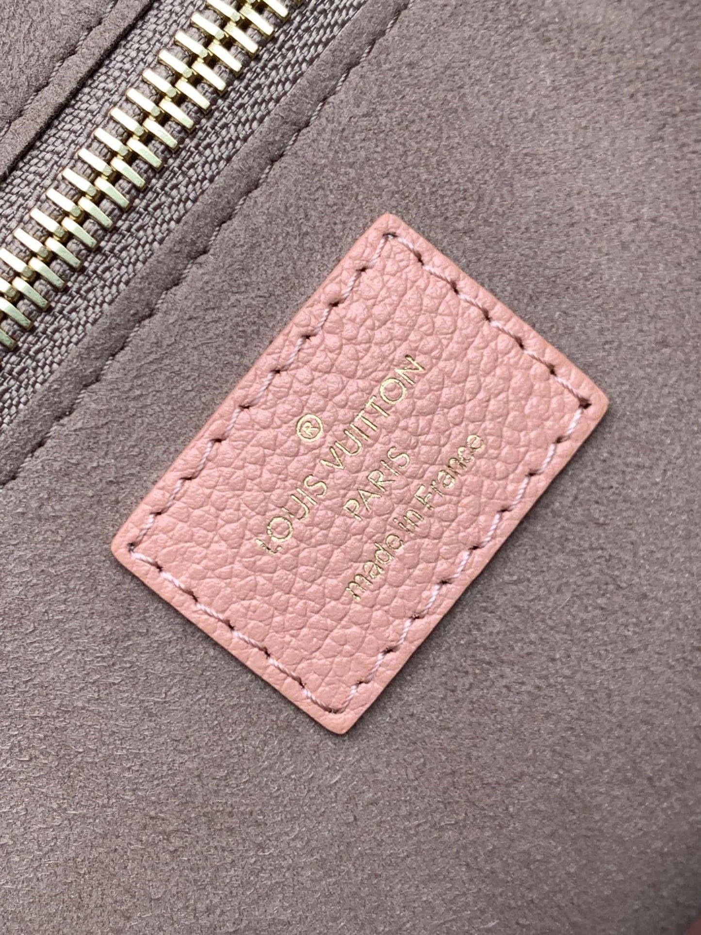 LV Neverfull MM Trianon Pink/Crème