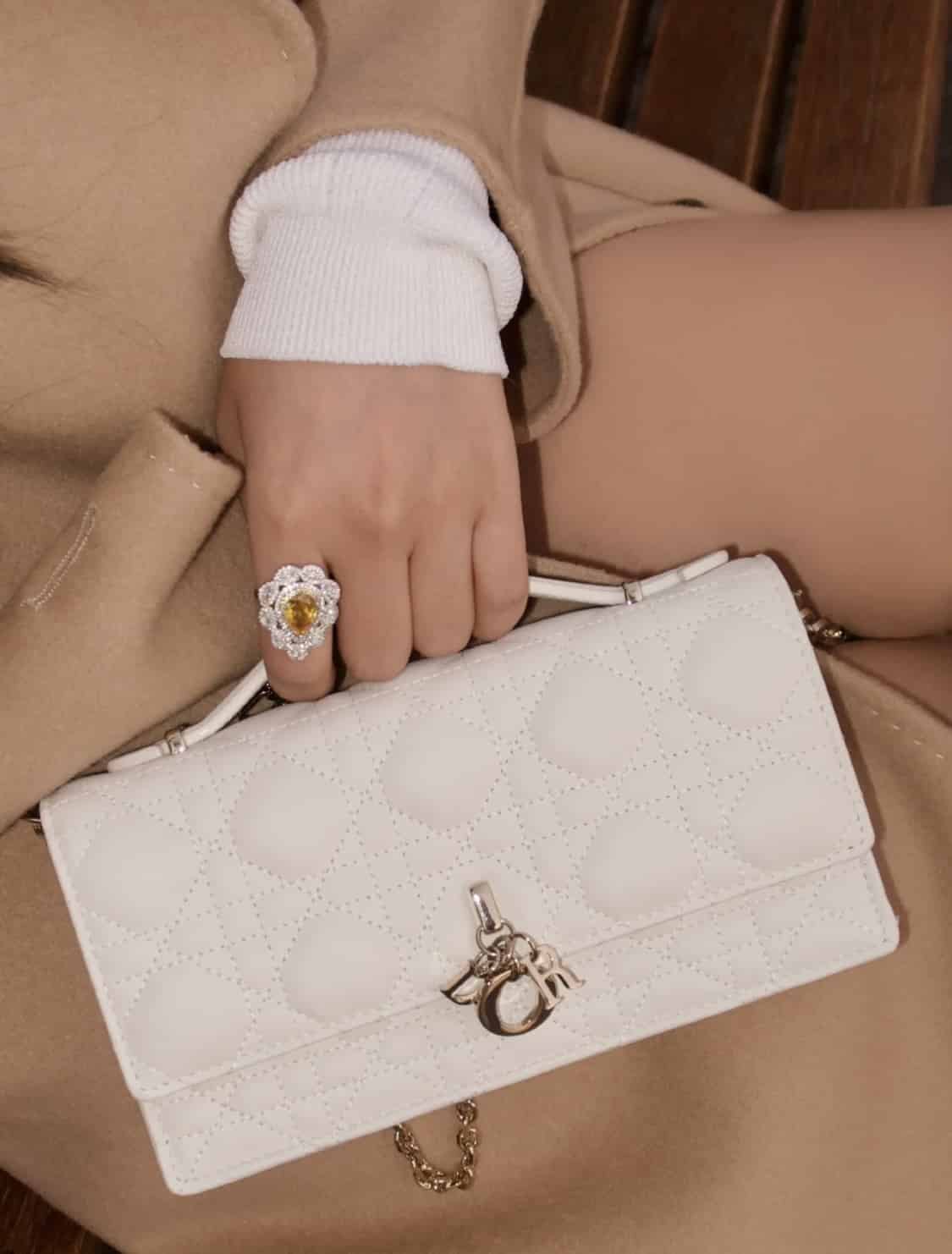 Miss D Mini Bag Rose Crème