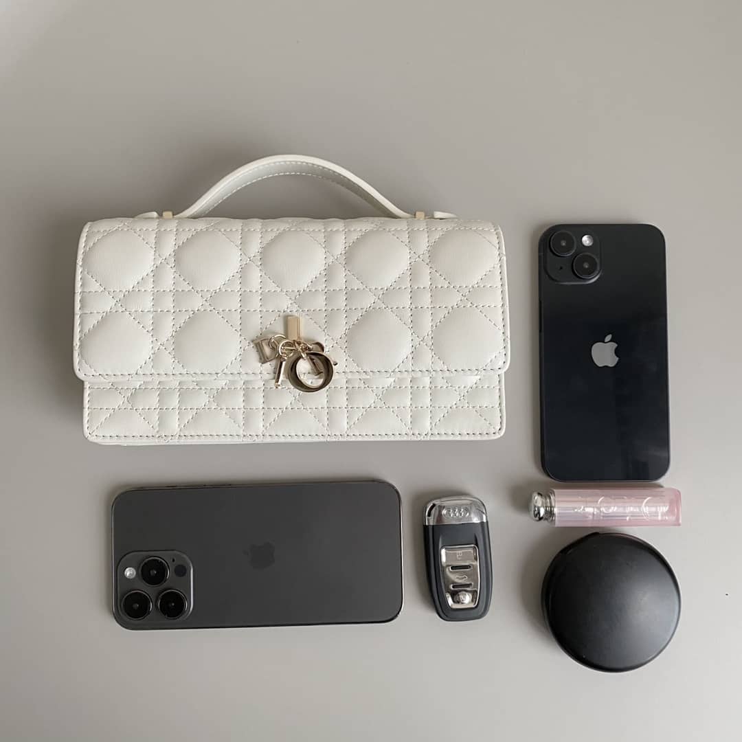 Miss D Mini Bag Rose Crème