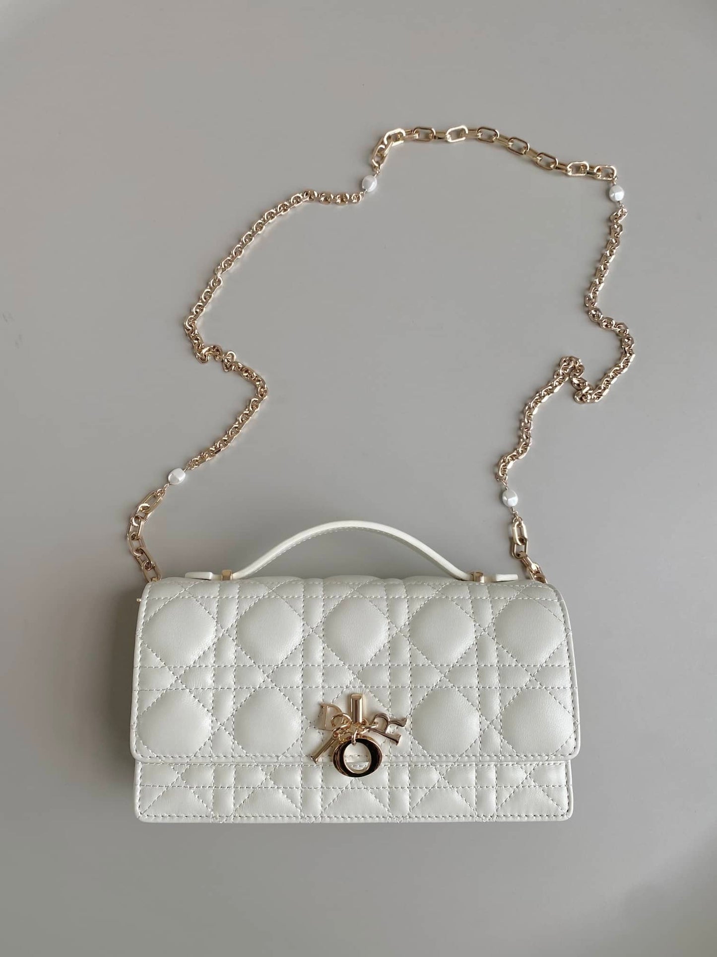 Miss D Mini Bag Rose Crème