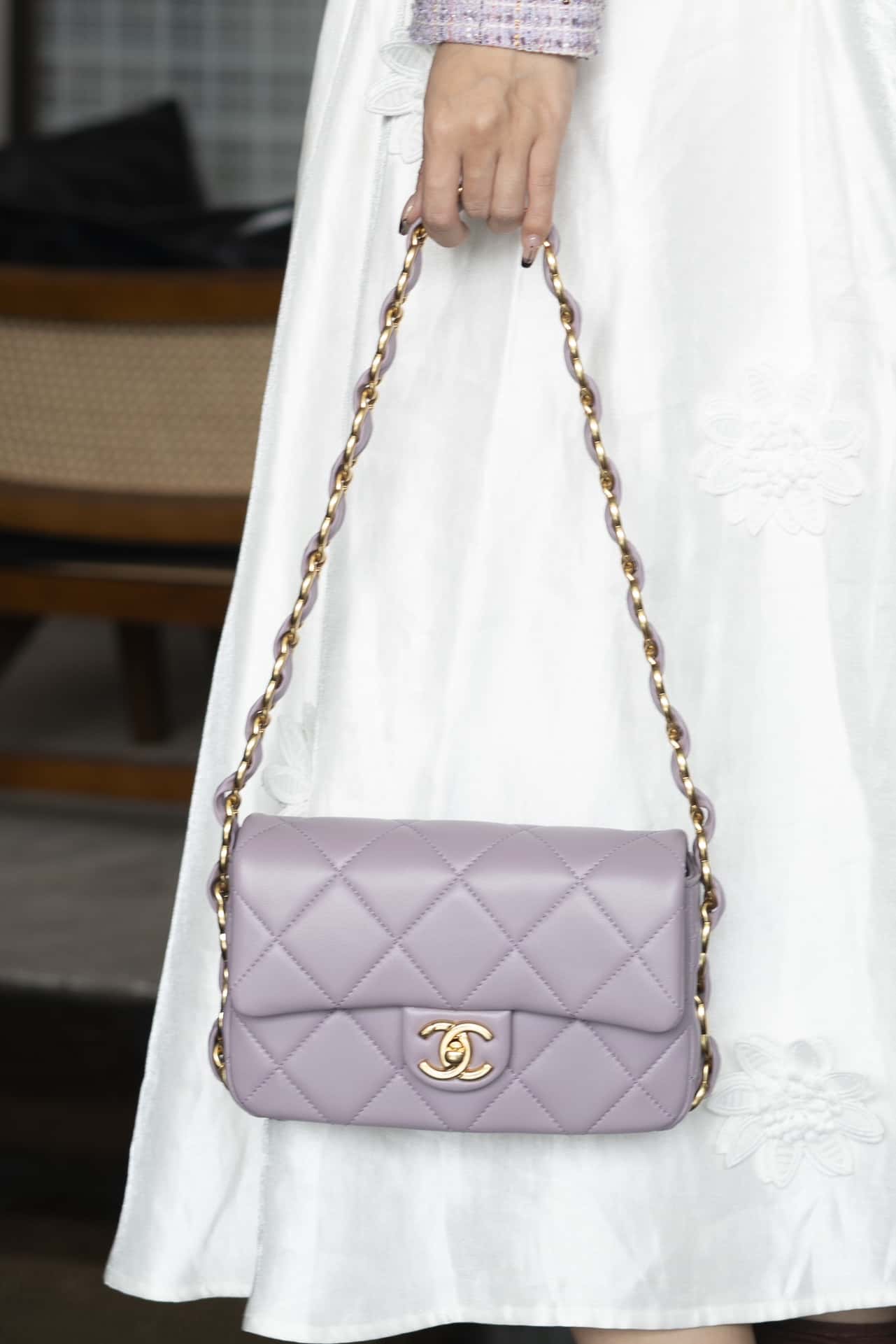 CC 24K Small Flap Bag