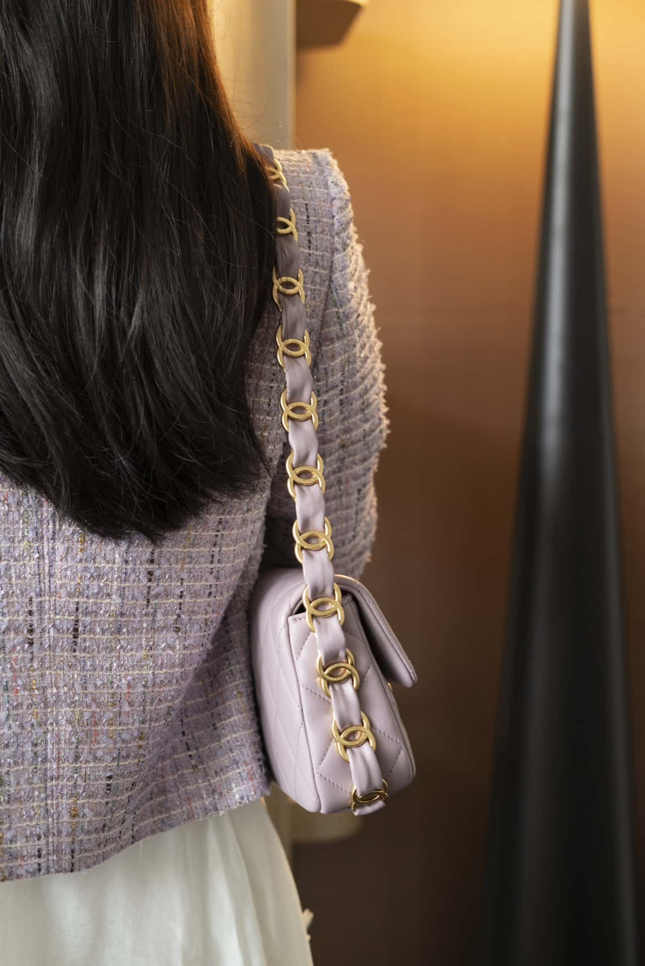 CC 24K Small Flap Bag