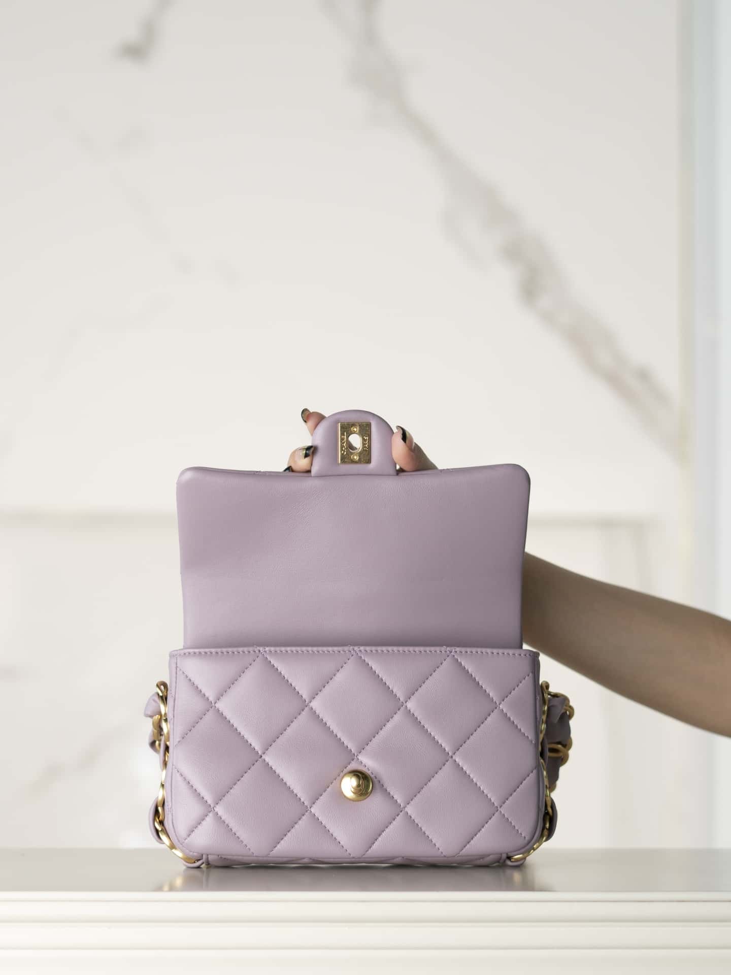 CC 24K Small Flap Bag