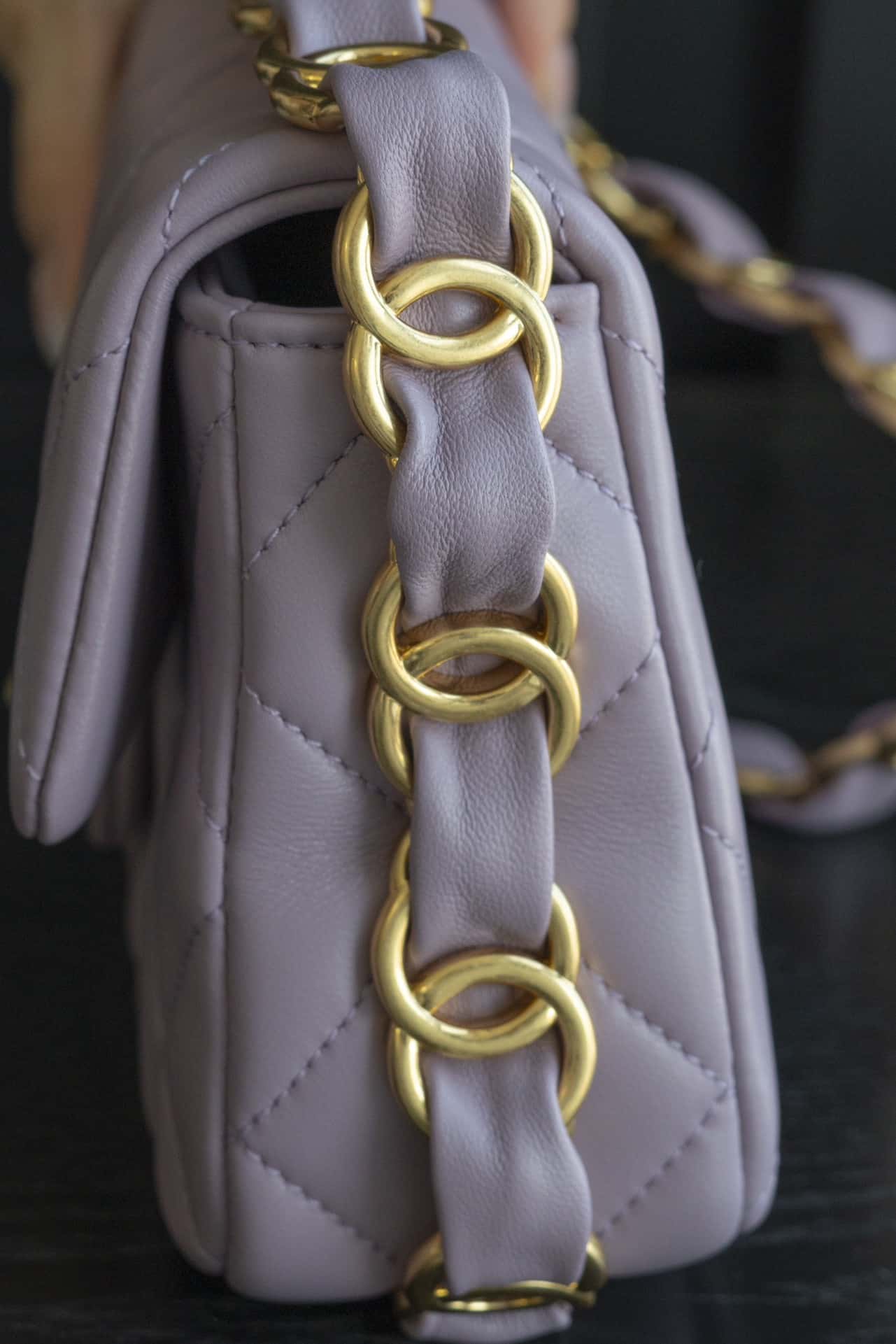 CC 24K Small Flap Bag
