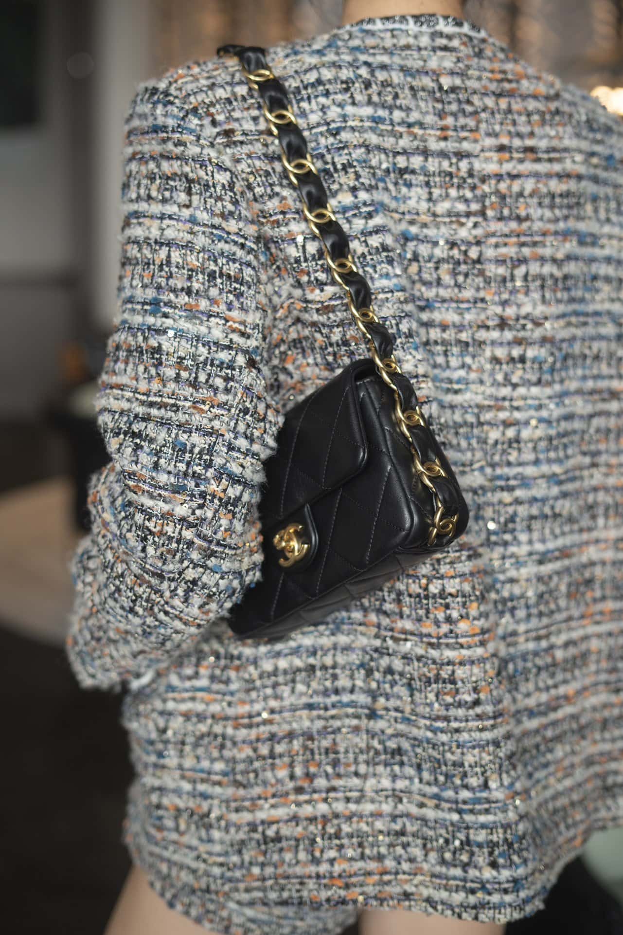 CC 24K Small Flap Bag