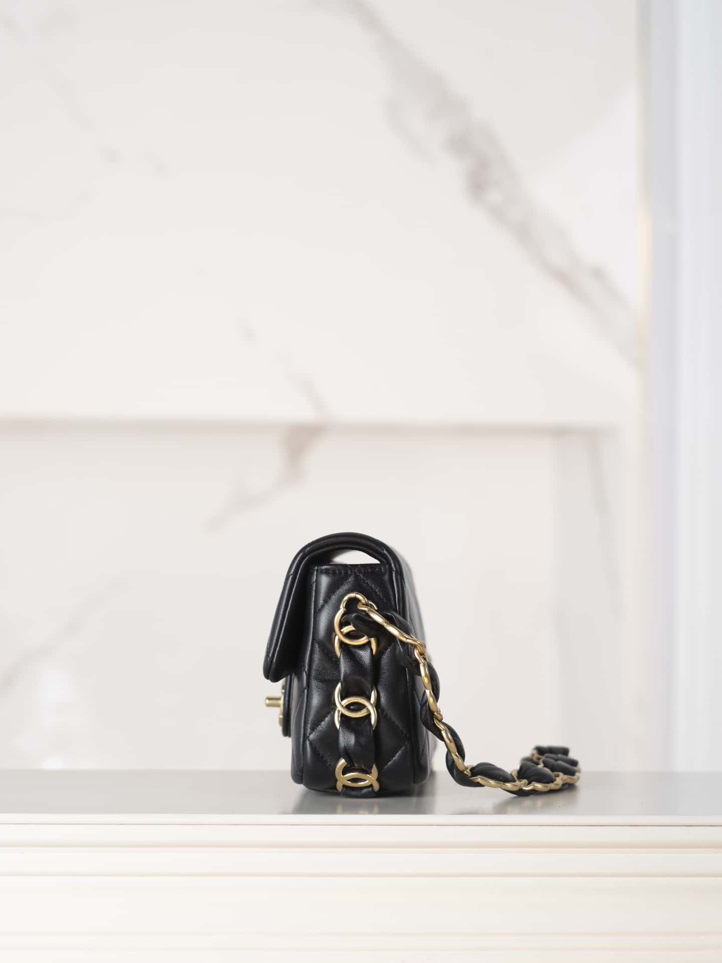 CC 24K Small Flap Bag