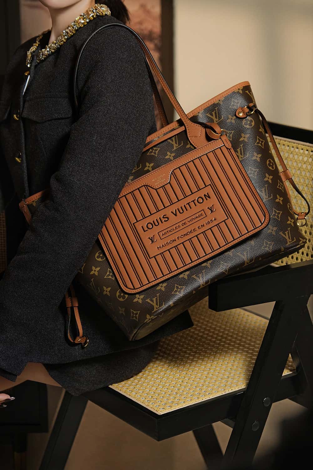 LV Neverfull Inside Out MM