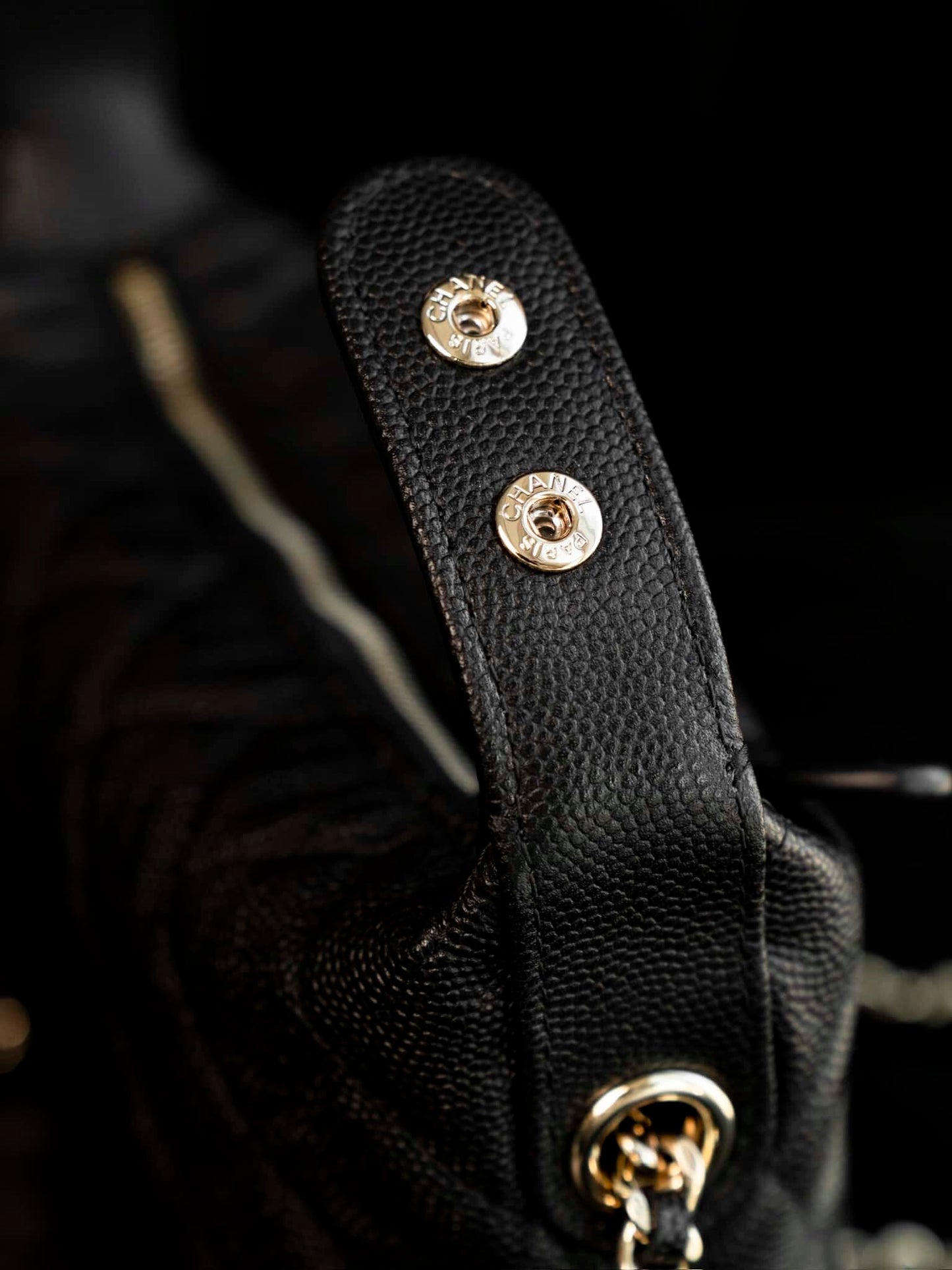 CC 25C Top Handle Hobo Bag Black