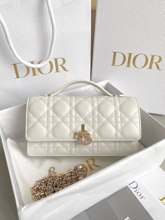 DIOR Miss Dior Mini Bag Rose Crème