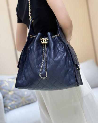 CC 25 Large Hobo Bag Navy