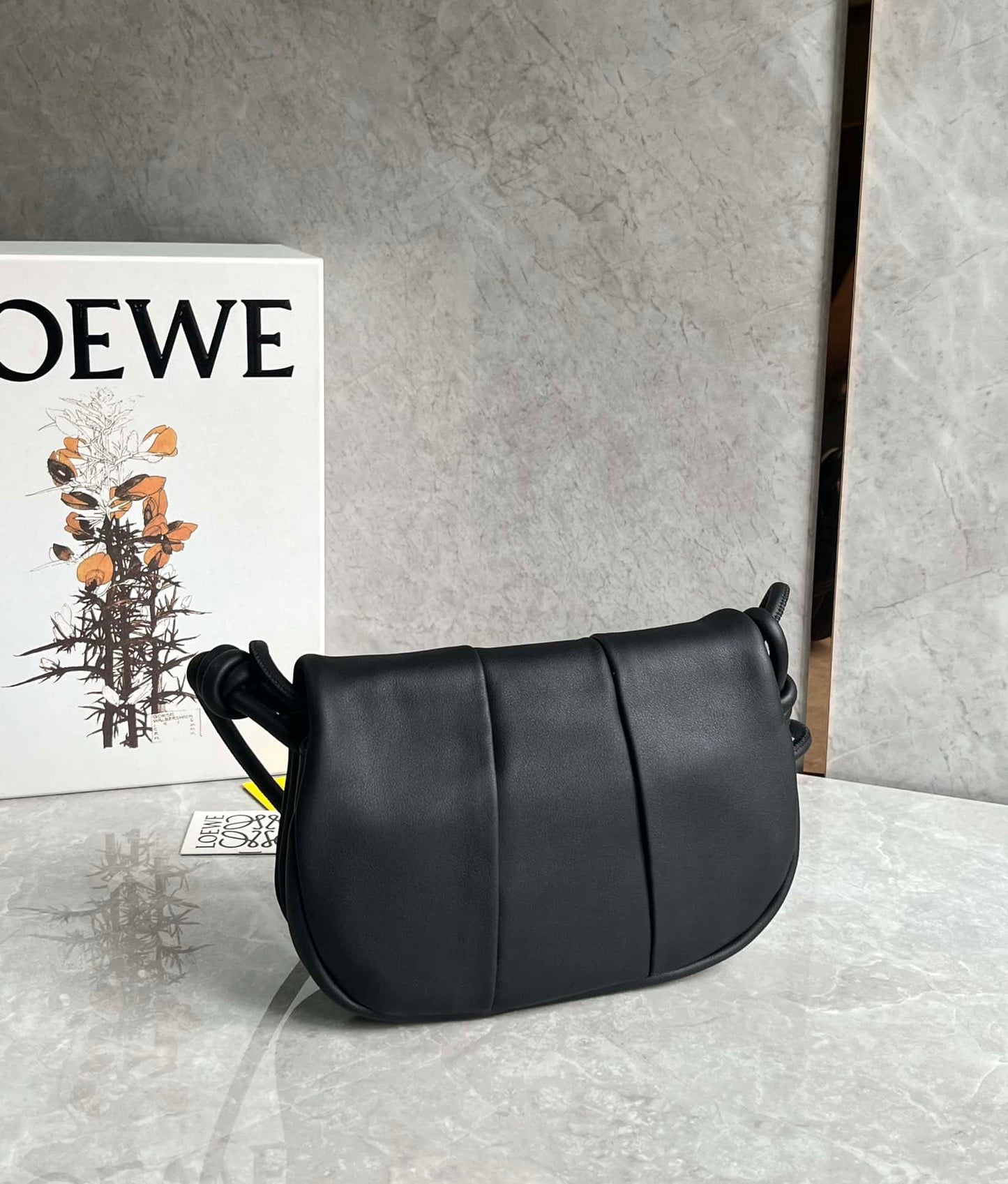 LOEWE Paseo Satchel Bag black