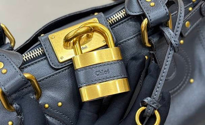 Paddington Medium Bag In Navy Blue