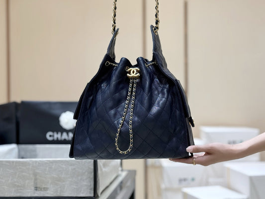 CC 25 Large Hobo Bag Navy