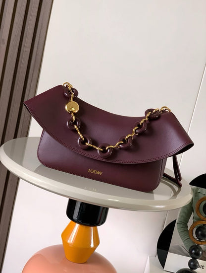 Ola Medium Bag Burgundy