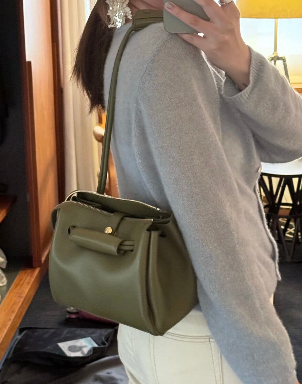 Madrid bag in supple calfskin Medium