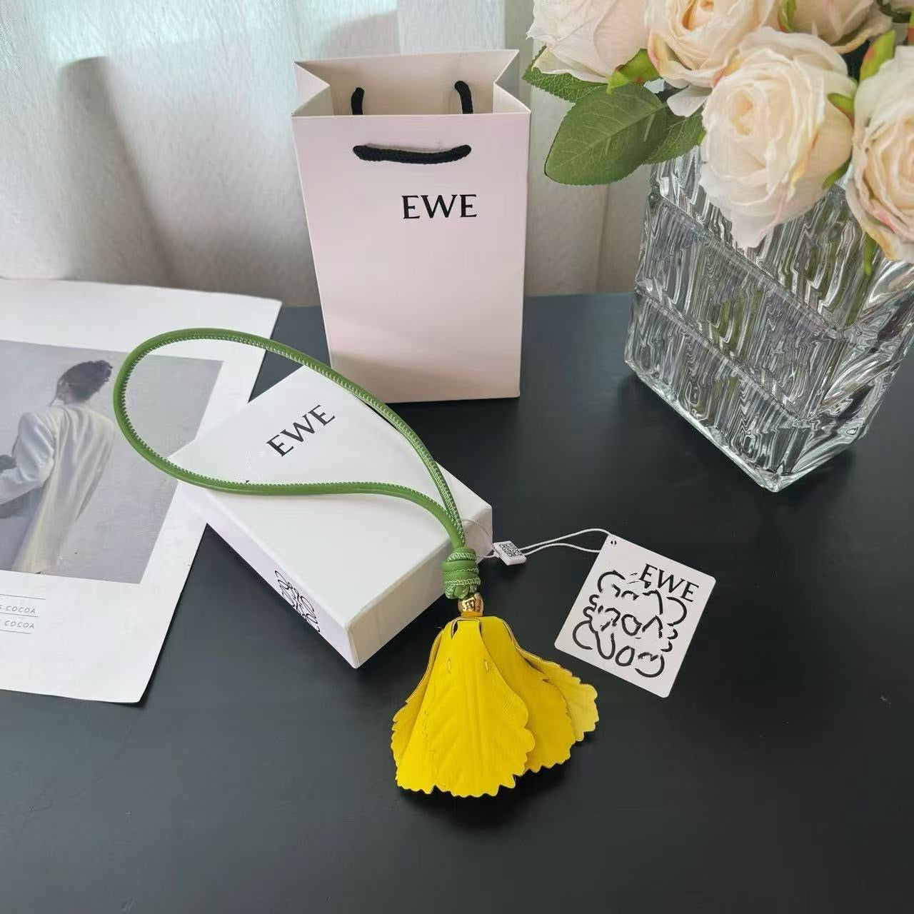 LWE Tulip Leather Charm