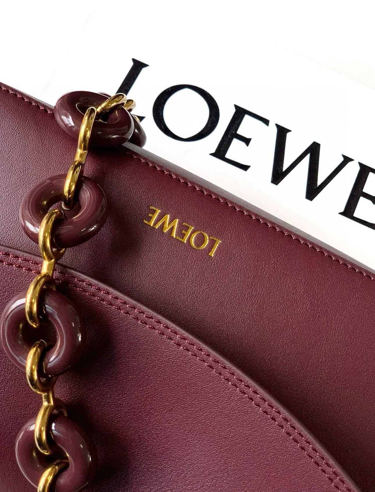 Ola Medium Bag Burgundy