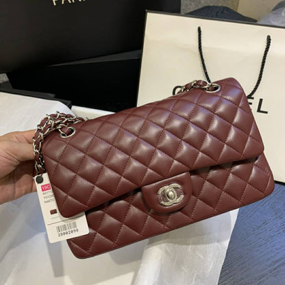 CHANEL Classic Flap Bag Burgundy