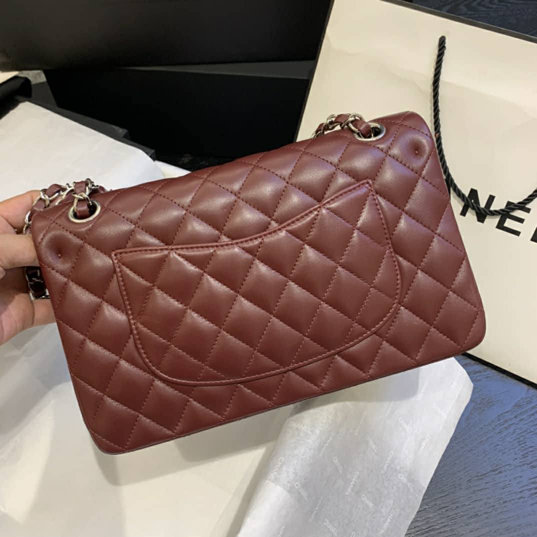 CHANEL Classic Flap Bag Burgundy