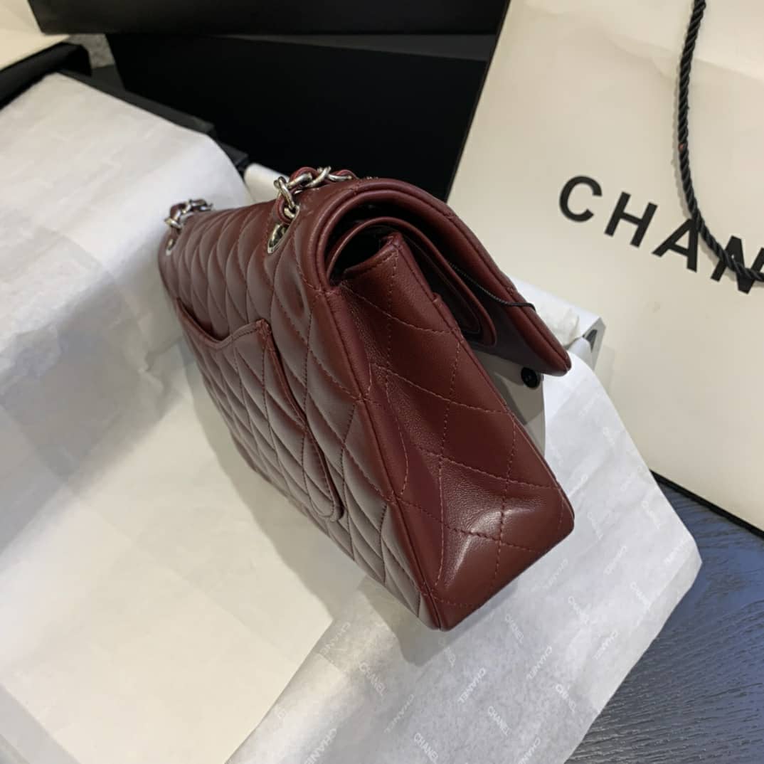 CHANEL Classic Flap Bag Burgundy