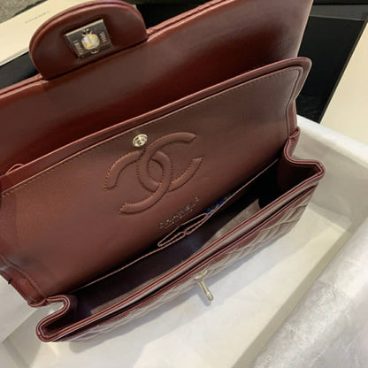 CHANEL Classic Flap Bag Burgundy