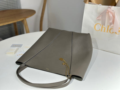 Spin Tote Bag Grey