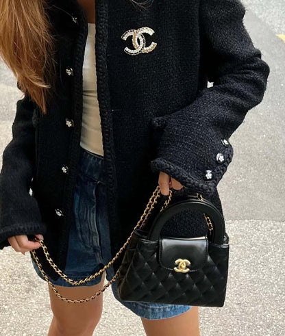 CC Mini Kelly Bag Black