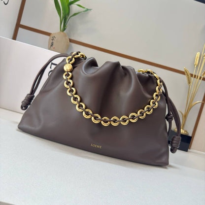 Flamenco Purse Large Chocolate