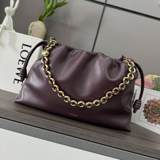 LOEWE Flamenco Burgundy Extra Large