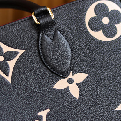 LV  OnTheGo MM Black/Beige