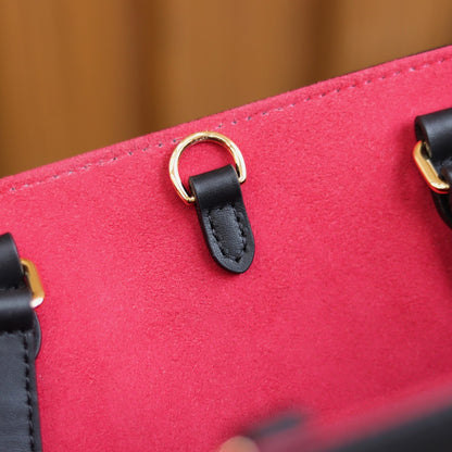 LV  OnTheGo MM Black/Beige