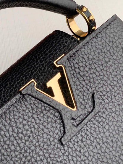 LV Capucines Mini Black
