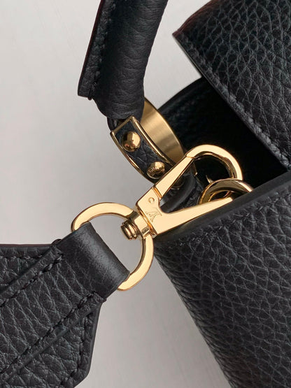 LV Capucines Mini Black