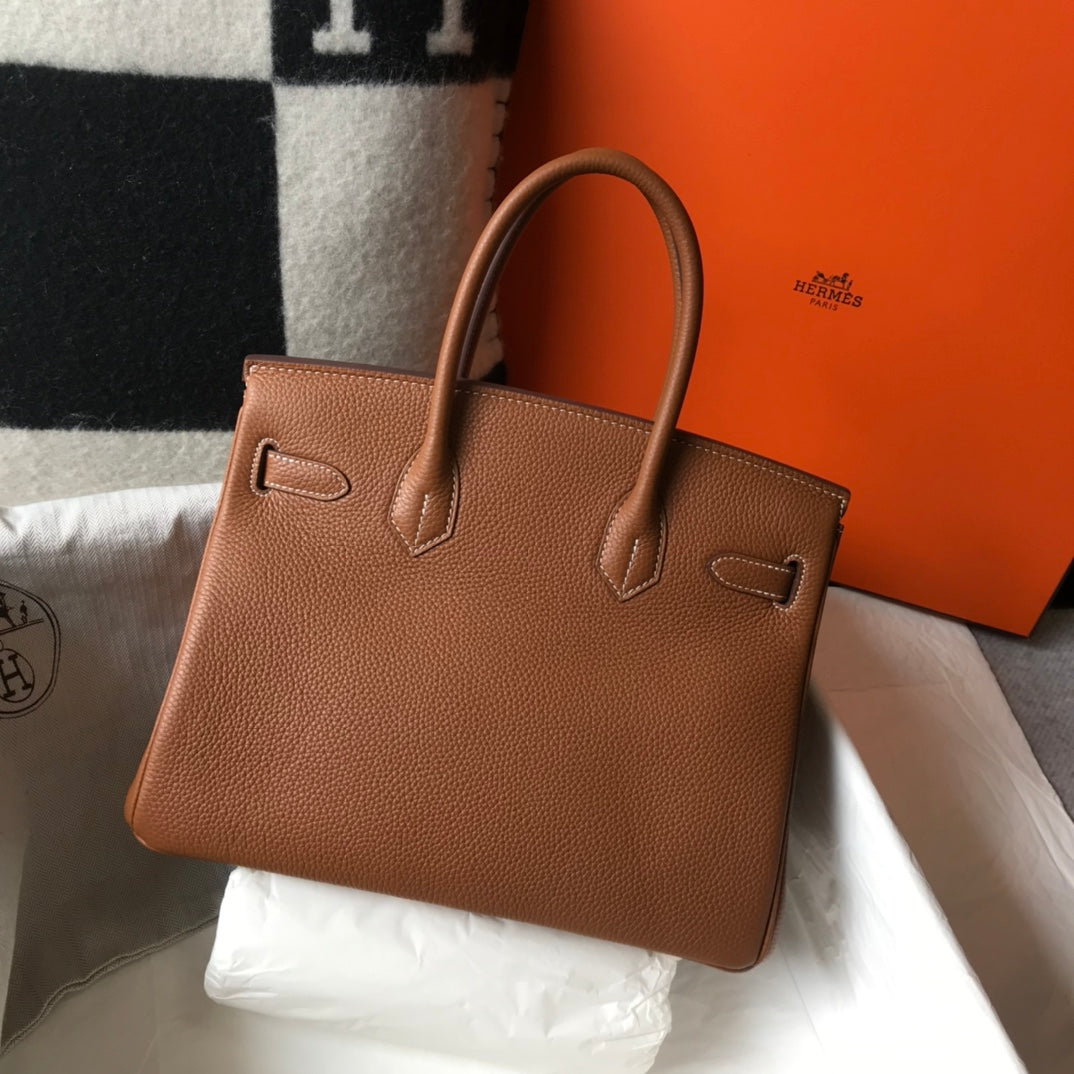 H Birkin Togo Leather Gold