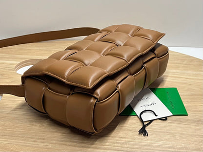 BOTTEGA VENETA Padded Cassette Brown