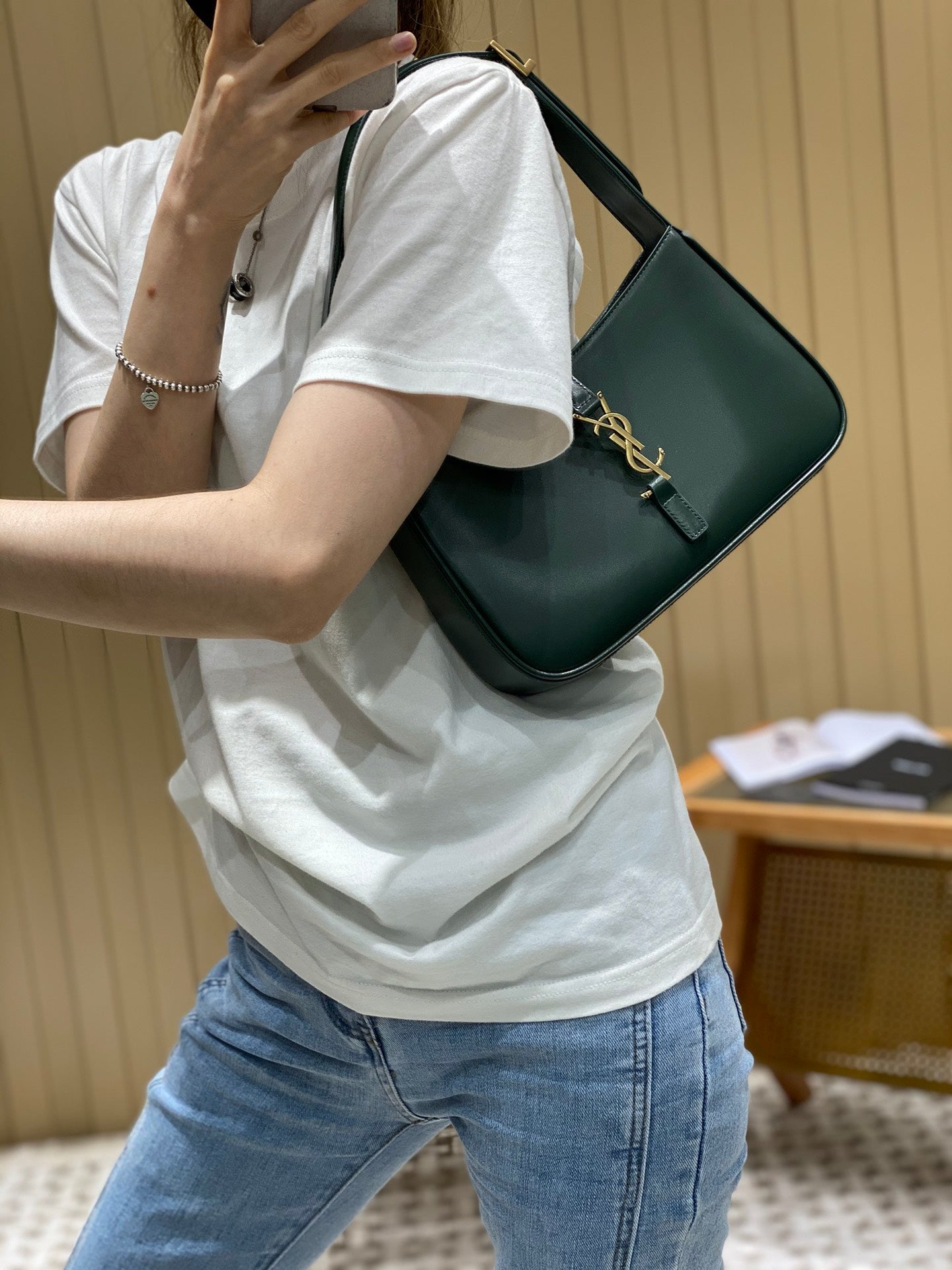 YSL LE 5 À 7 Green