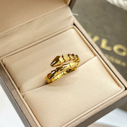 BULGARI Serpenti Viper 18kt Gold Ring