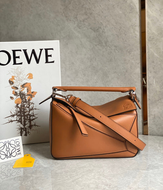 Puzzle Bag Brown