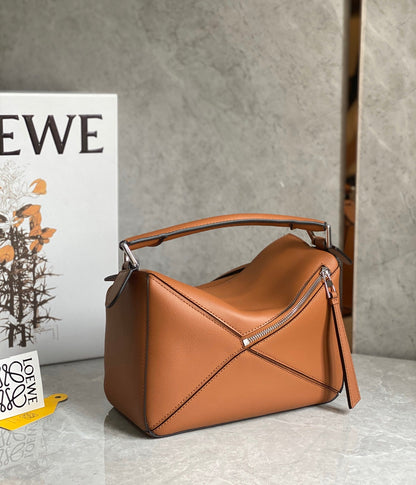 Puzzle Bag Brown