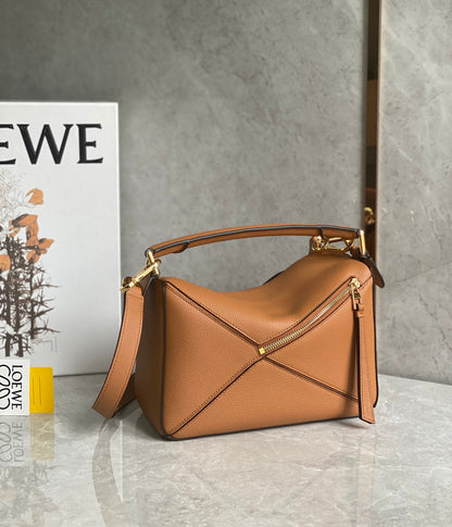 Puzzle Bag Tan