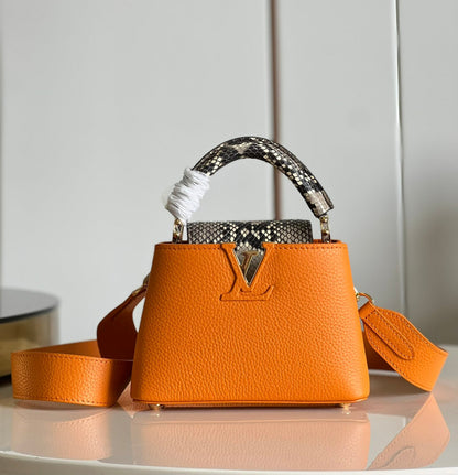 LV Capucines Mini Yellow Gold