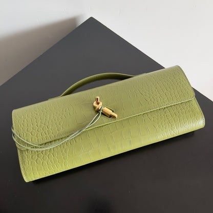 BV Andiamo Clutch Ostrich